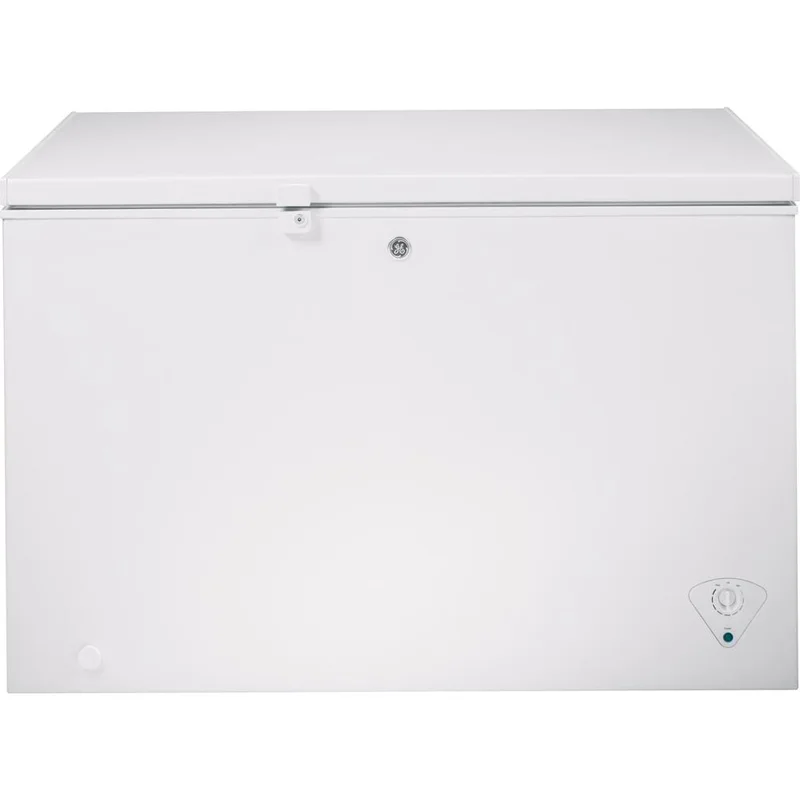 GE - 10.6 cu. Ft Chest Freezer in White - FCM11PHWW White