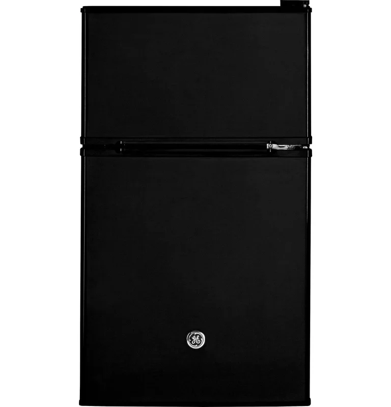 GE - 18 Inch 3.1 cu. ft Compact Refrigerator Refrigerator in Black - GDE03GGKBB Black