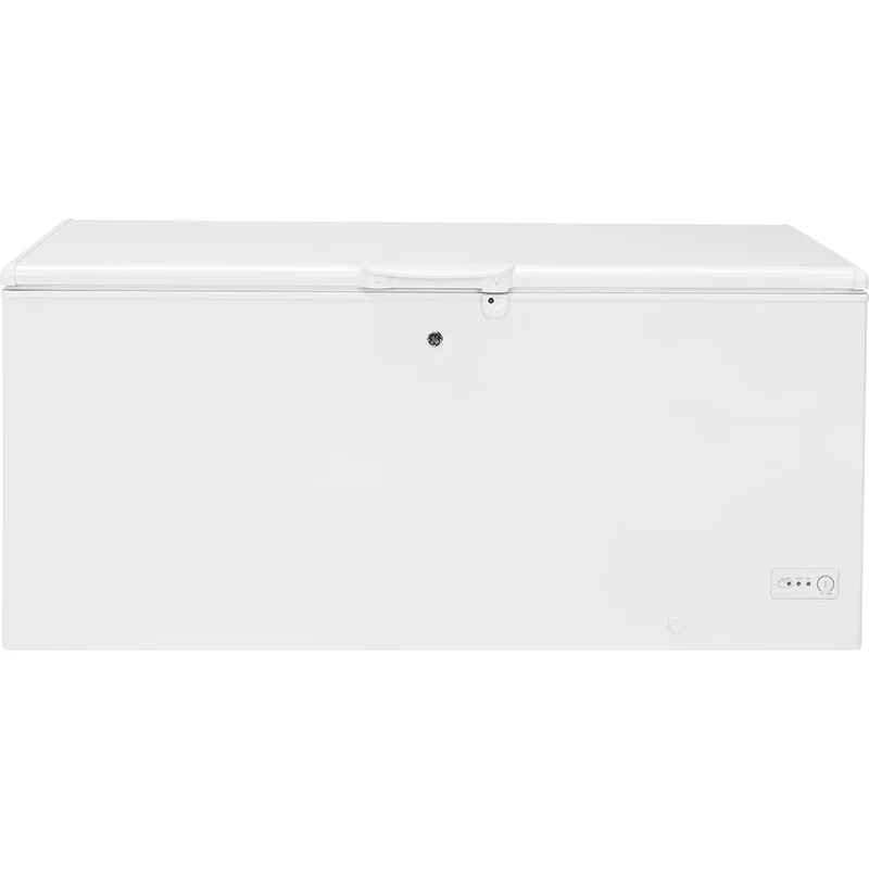 GE - 21.7 cu. Ft Chest Freezer in White - FCM22DLWW White