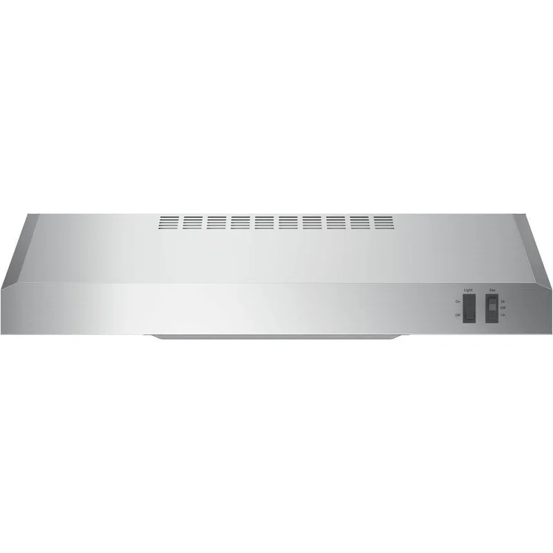 GE - 23.87 Inch 200 CFM Under Cabinet Range Vent in Stainless - JVX3240SJSSC Stainless