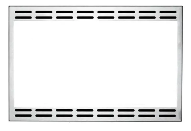 GE - 24" Microwave Trim Kit Accessories in Stainless - JX1124STC Stainless