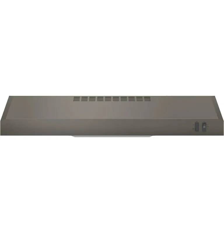 GE - 29.87 Inch 200 CFM Under Cabinet Range Vent in Grey - JVX3300EJESC Grey