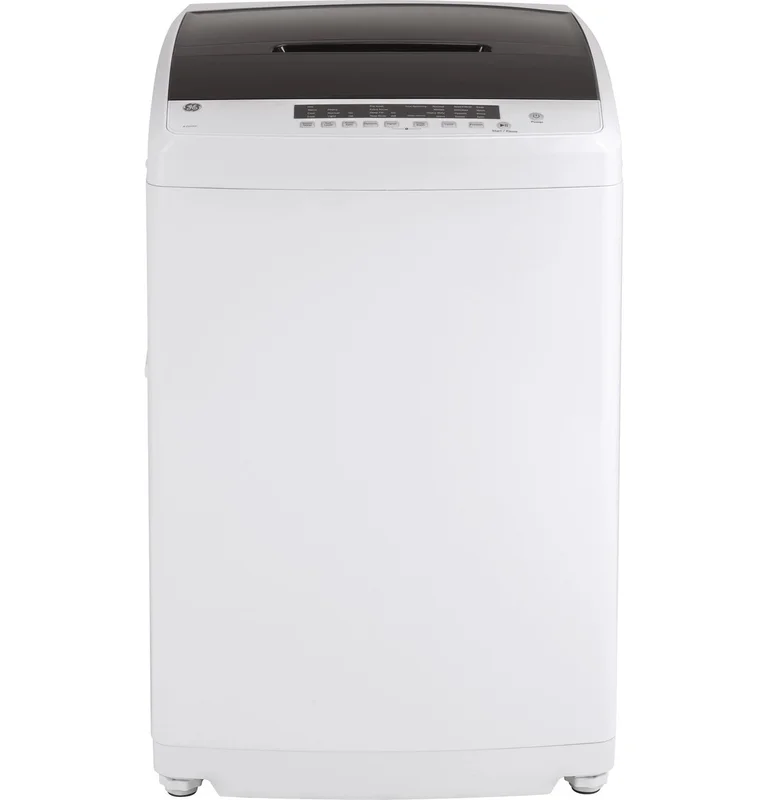 GE - 3.3 cu. Ft Top Load Washer in White - GNW128SSMWW White