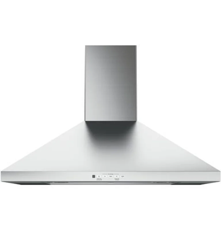 GE - 30 Inch 350 CFM Wall Mount and Chimney Range Vent in Stainless - JVW5301SJSSC Stainless