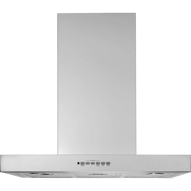 GE - 30 Inch 350 CFM Wall Mount and Chimney Range Vent in Stainless - UVW8301SLSS Stainless