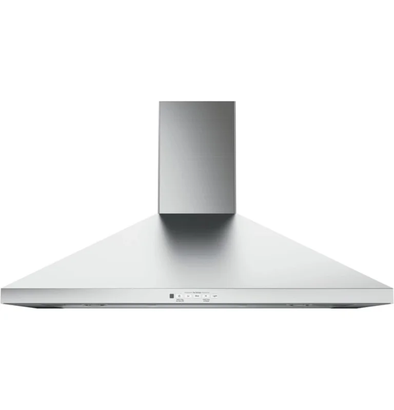 GE - 36 Inch 350 CFM Wall Mount and Chimney Range Vent in Stainless - JVW5361SJSSC Stainless