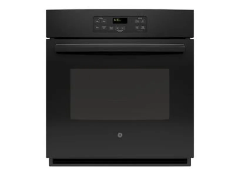 GE - 4.3 cu. ft Single Wall Oven in Black - JCK1000DFBB Black