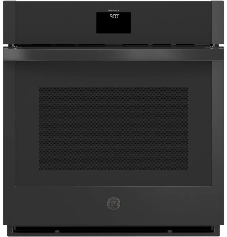 GE - 4.3 cu. ft Single Wall Oven in Black - JKS5000DVBB Black