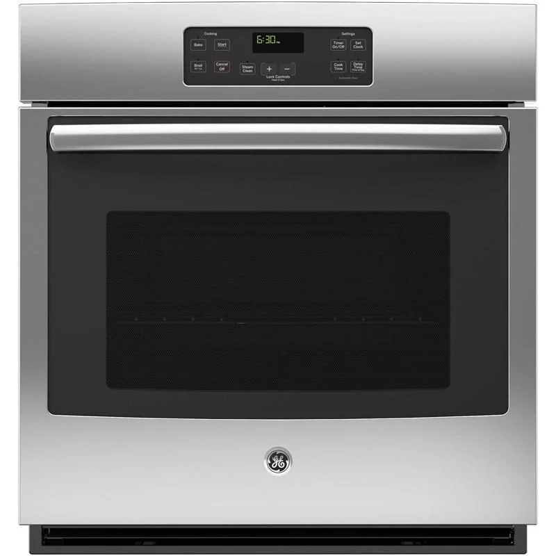 GE - 4.3 cu. ft Single Wall Oven in Stainless - JCK1000SFSS Stainless