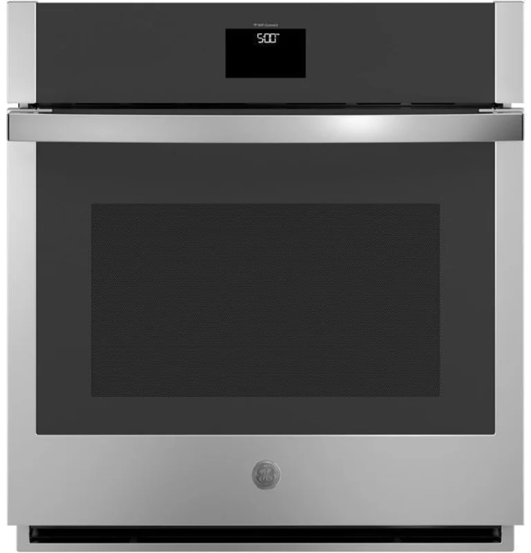 GE - 4.3 cu. ft Single Wall Oven in Stainless - JKS5000SNSS Stainless
