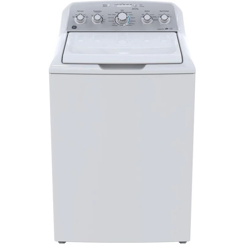 GE - 4.9 cu. Ft Top Load Washer in White - GTW485BMKWS White