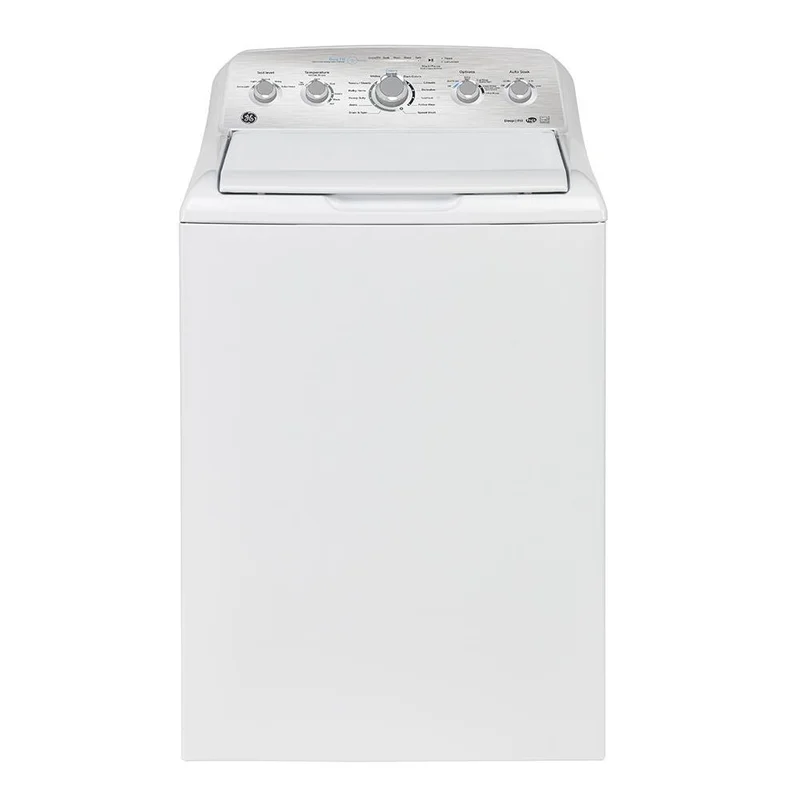 GE - 4.9 cu. Ft Top Load Washer in White - GTW490BMRWS None