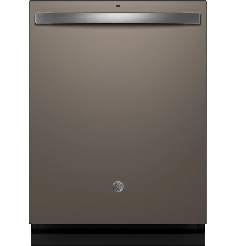 GE - 45 dBA Built In Dishwasher in Grey - GDT670SMVES Grey