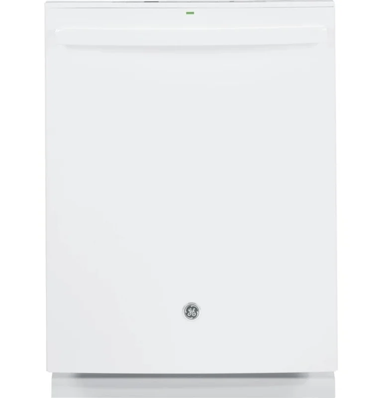 GE - 46 dBA Built In Dishwasher in White - GDT655SGJWW White