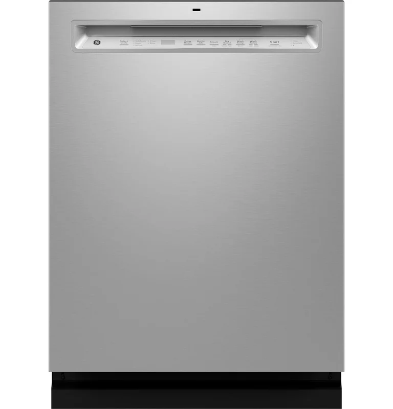 GE - 47 dBA Built In Dishwasher in Stainless - GDF650SYVFS Stainless