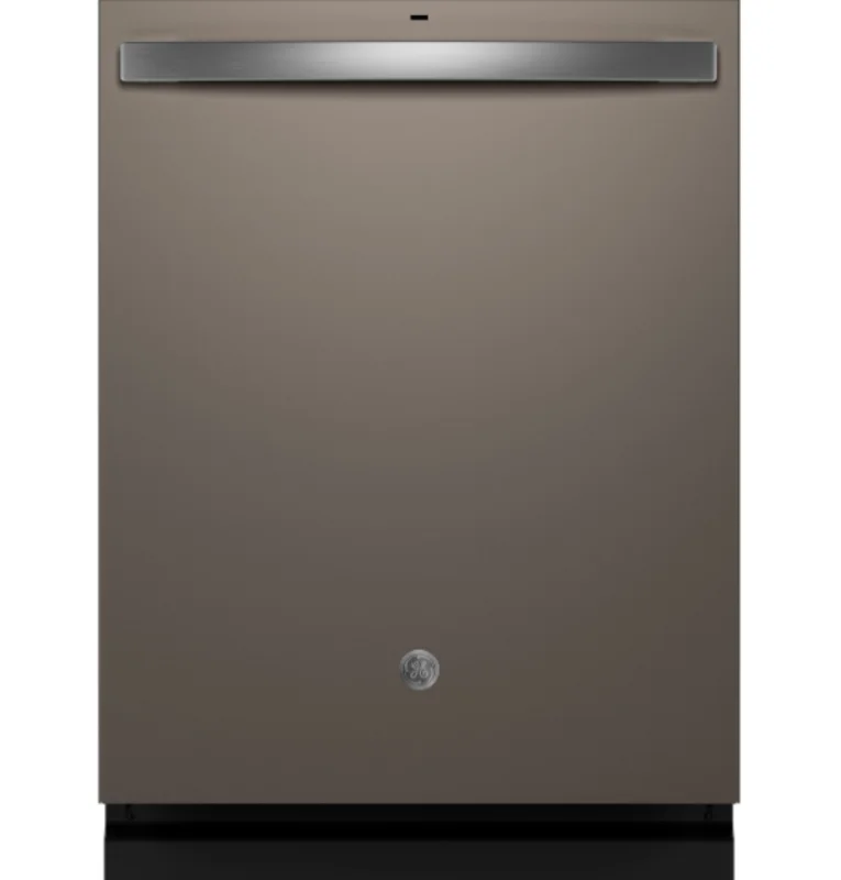 GE - 47 dBA Built In Dishwasher in Storm Gray - GDT650SMVES Grey