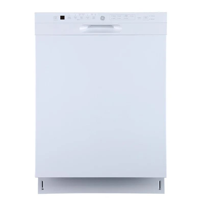 GE - 48 dBA Built In Dishwasher in White - GBF655SGPWW White