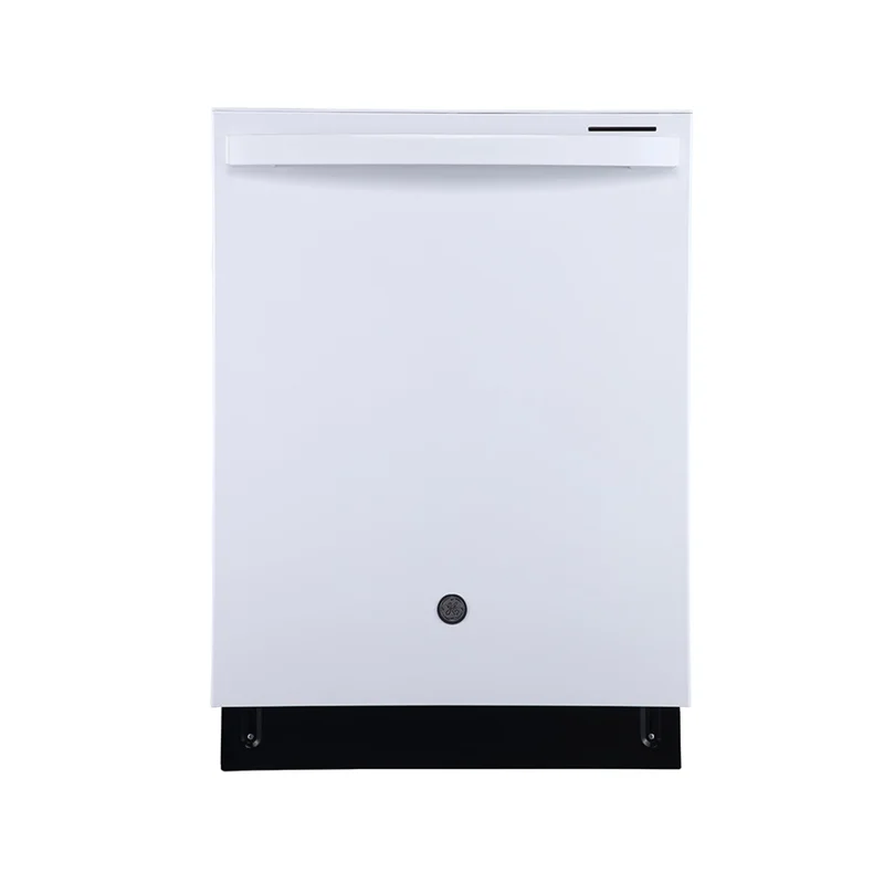 GE - 48 dBA Built In Dishwasher in White - GBT640SGPWW White