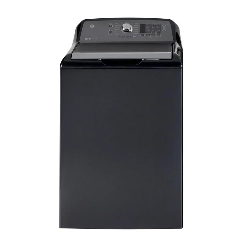 GE - 5.3 cu. Ft Top Load Washer in Grey - GTW680BMRDG Grey