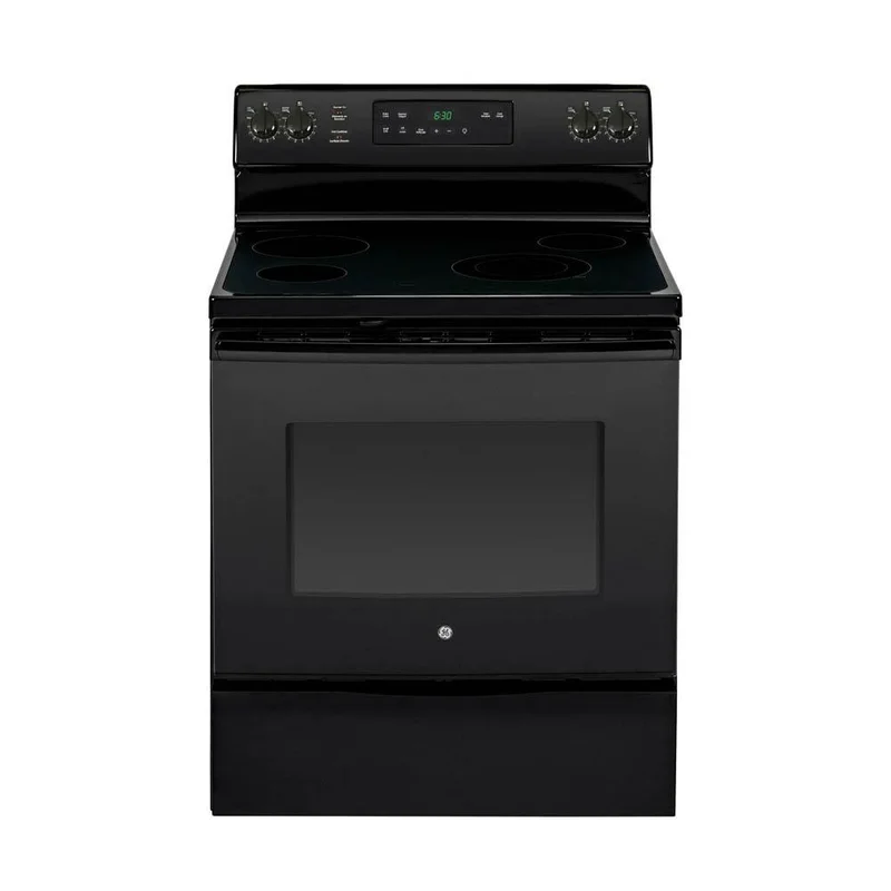 GE - 5 cu. ft Electric Range in Black - JCB635DKBB Black