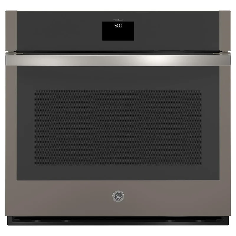 GE - 5 cu. ft Single Wall Oven in Grey - JTS5000ENES INOX GREY