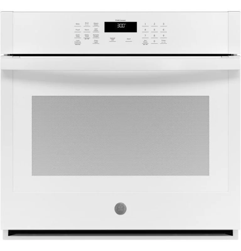 GE - 5 cu. ft Single Wall Oven in White - JTS3000DNWW White