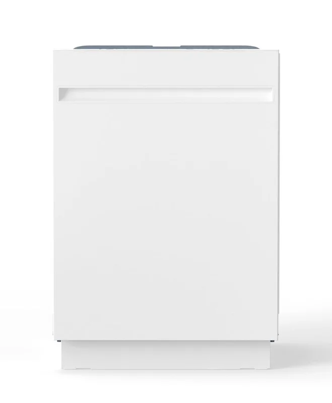 GE - 50 dBA Built In Dishwasher in White - GBT500SGVWW White