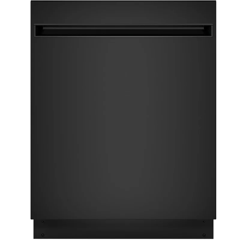 GE - 51 dBA Built In Dishwasher in Black - UBT410SGVBB Black