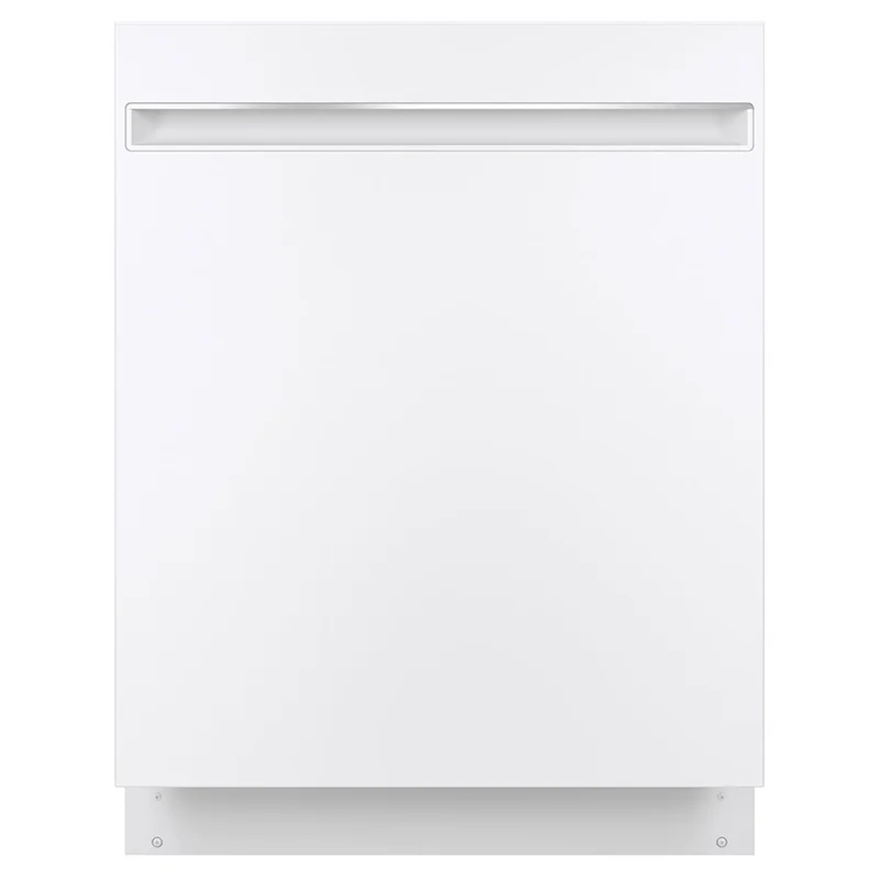 GE - 51 dBA Built In Dishwasher in White - GDT225SGLWW White