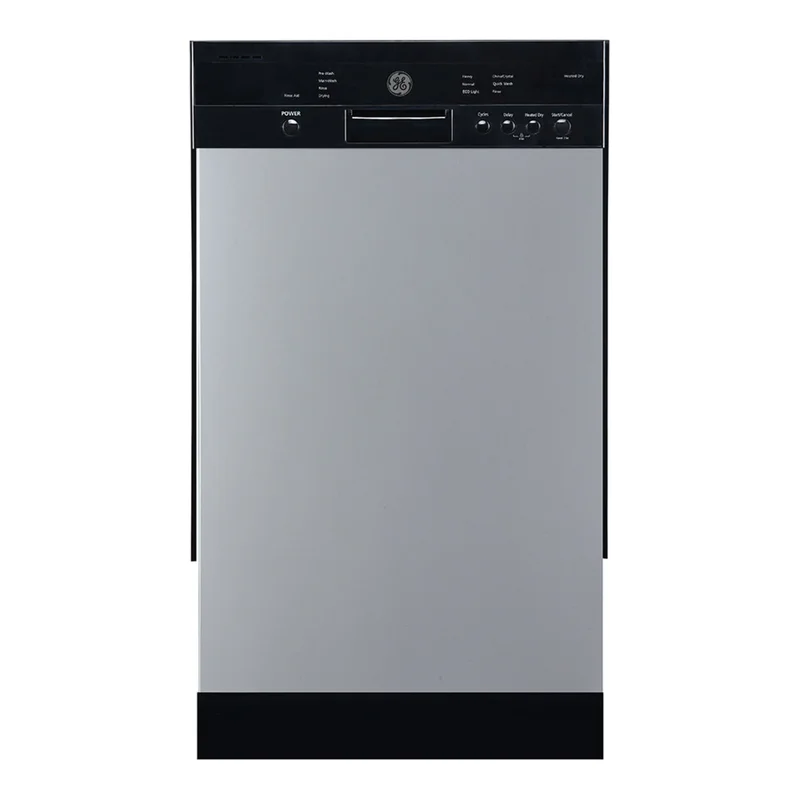GE - 52 dBA Built In Dishwasher in Stainless - GBF180SSMSS Stainless