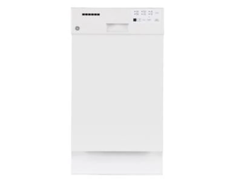GE - 55 dBA Built In Dishwasher in White - GSM1800VWW White