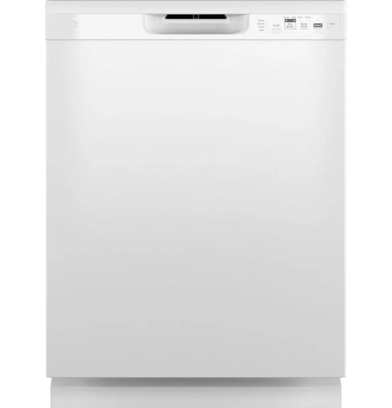 GE - 59 dBA Built In Dishwasher in White - GDF511PGRWW White
