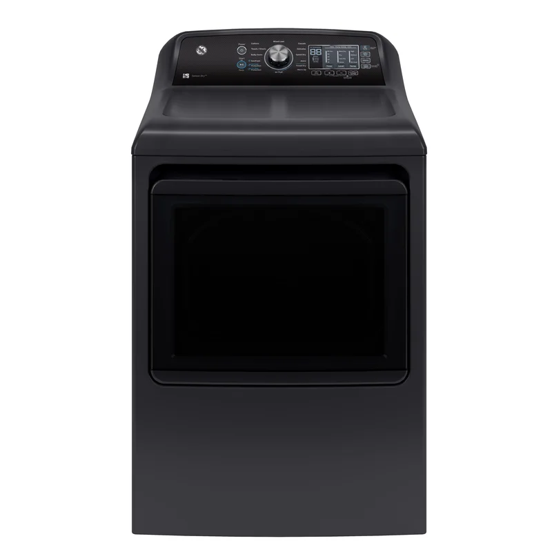 GE - 7.4 cu. Ft Electric Dryer in Grey - GTD69EBPTDG Grey