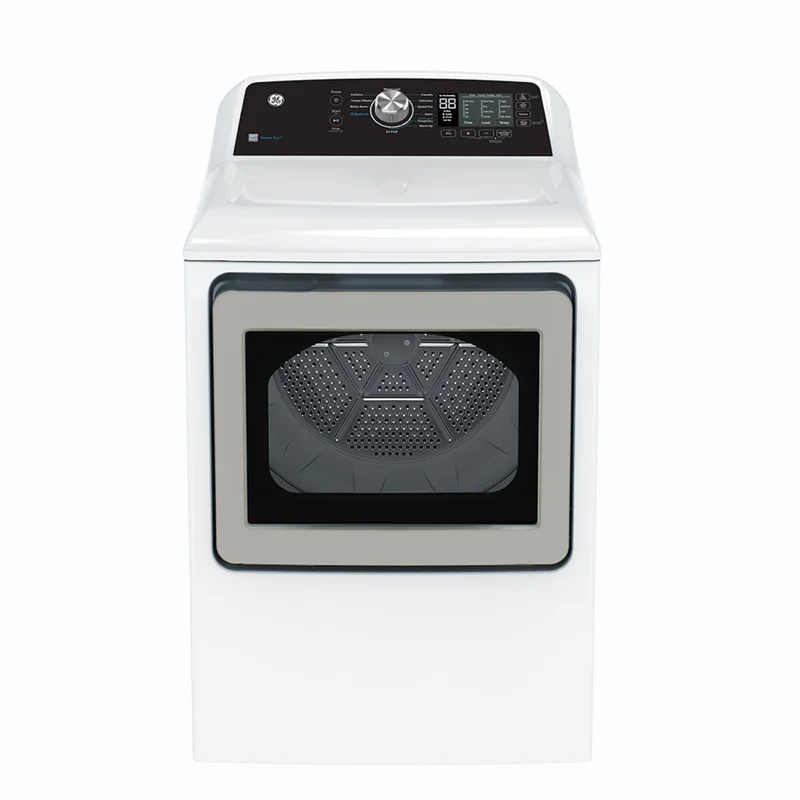 GE - 7.4 cu. Ft Vented Electric Dryer in White - GTD68EBMRWS White