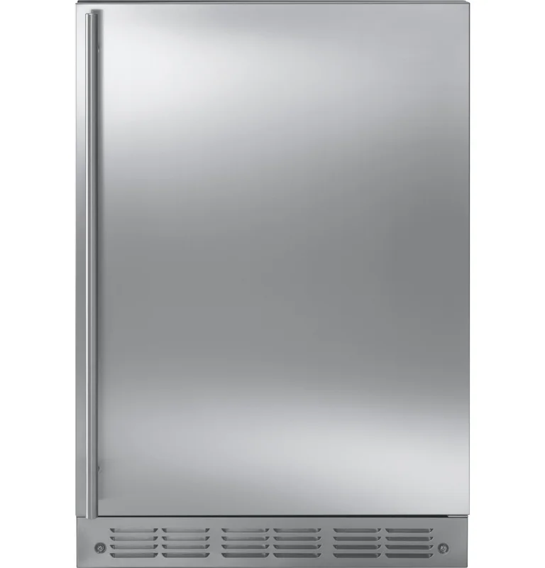 GE Monogram - 23.5 Inch 4.25 cu. ft Built In / Integrated Undercounter Refrigerator in Stainless - ZIBS240HSS Stainless
