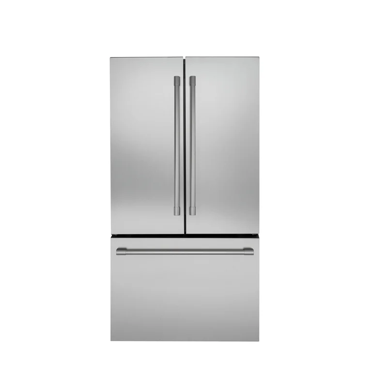 GE Monogram - 36 Inch 23.1 cu. ft French Door All Fridge Refrigerator in Stainless - ZWE23PSNSS Stainless