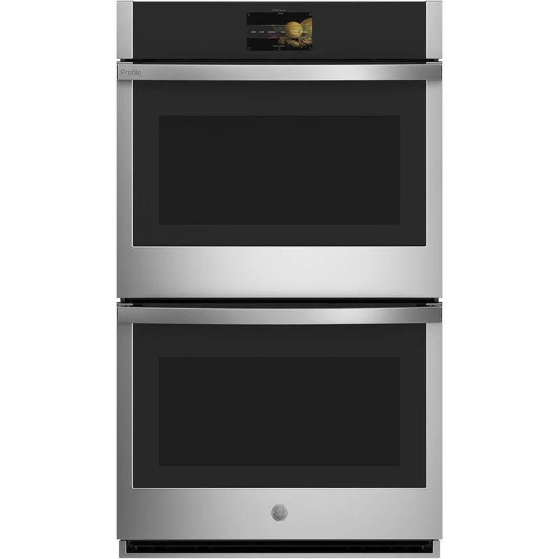 GE Profile - 10 cu. ft Double Wall Oven in Stainless - PTD7000SNSS Stainless