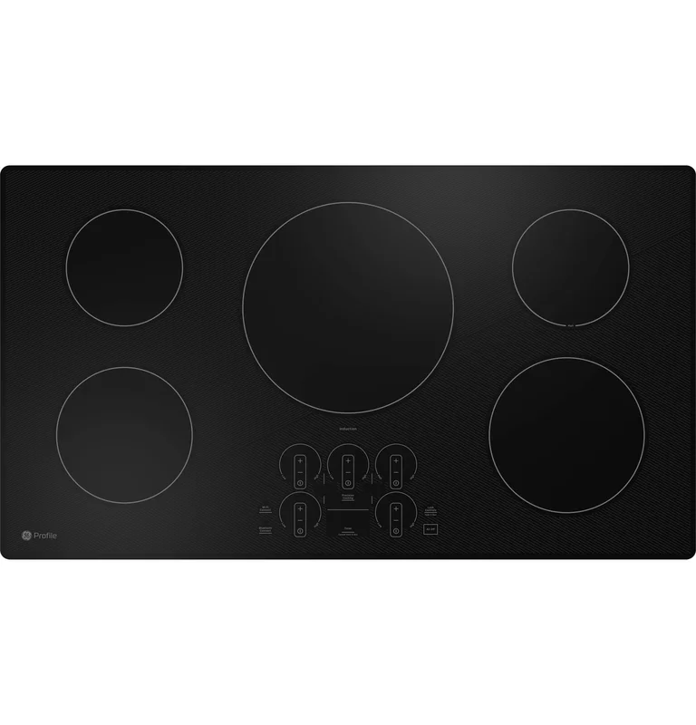 GE Profile - 23.13 Inch Induction Cooktop in Black - PHP7036DTBB Black