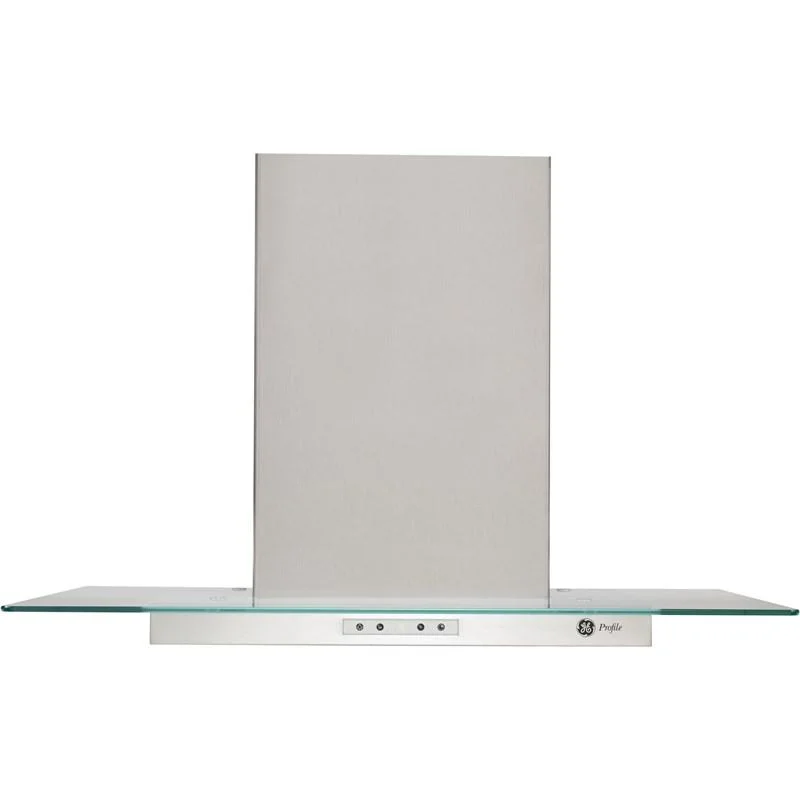 GE Profile - 30 Inch 600 CFM Wall Mount and Chimney Range Vent in Stainless - PVWG930SSV Stainless