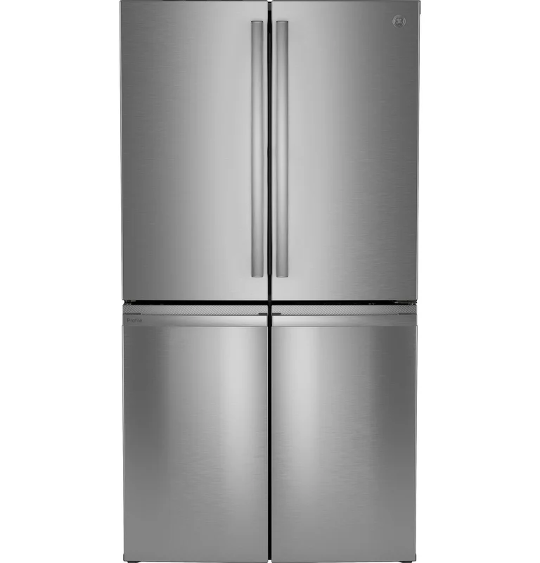 GE Profile - 36 Inch 28 cu. ft French Door Refrigerator in Stainless - PAD28BYTFS Stainless