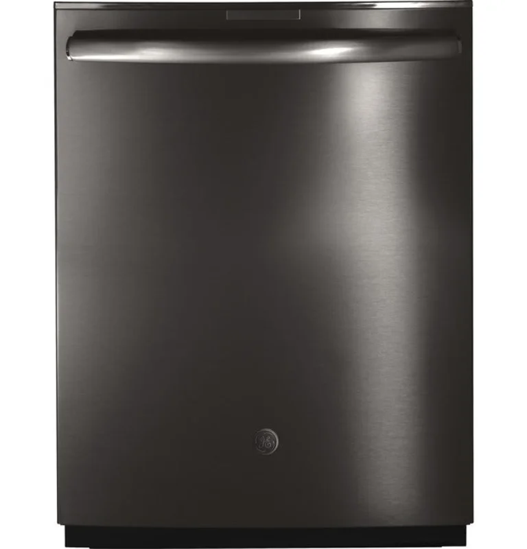 GE Profile - 42 dBA Built In Dishwasher in Black Stainless - PDT845SBLTS Black Stainless