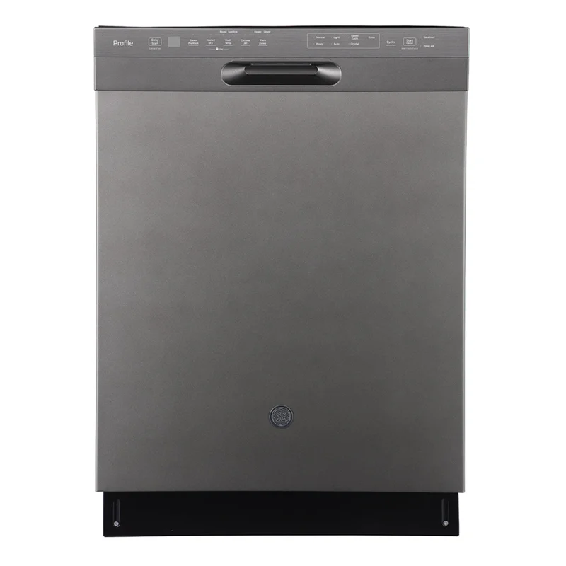 GE Profile - 45 dBA Built In Dishwasher in Grey - PBF665SMPES Grey