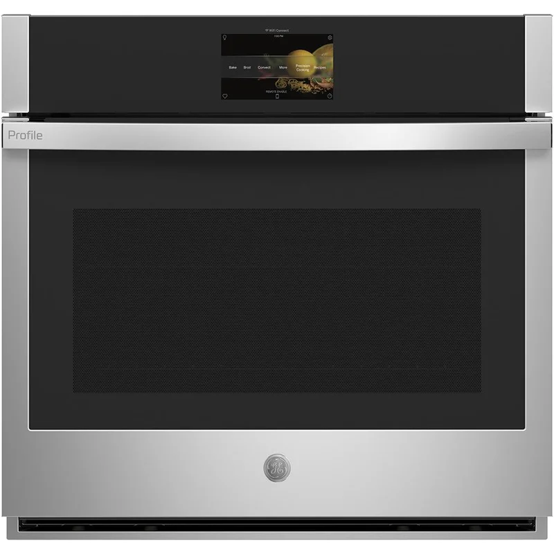 GE Profile - 5 cu. ft Single Wall Oven in Stainless - PTS7000SNSS STAINLESS STEEL