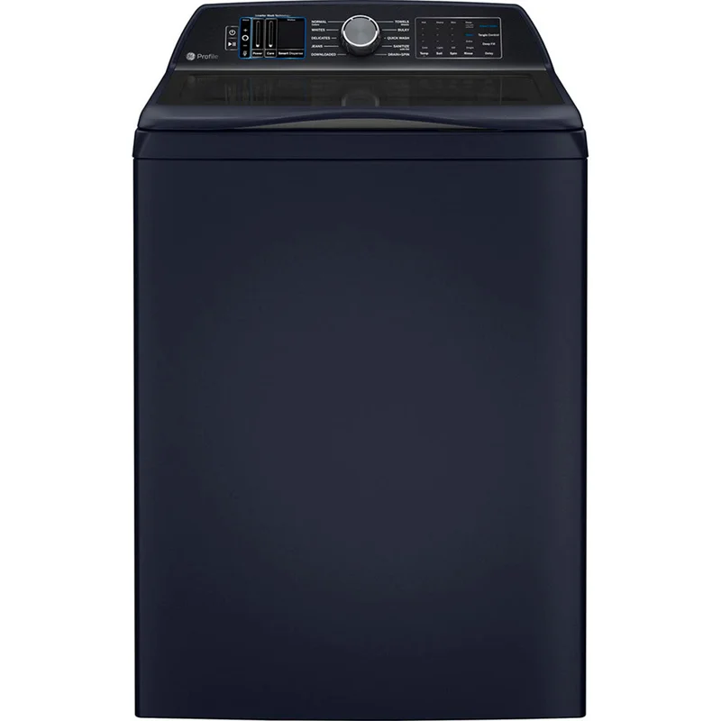 GE Profile - 6.2 cu. Ft Top Load Washer in Blue - PTW900BPTRS Blue