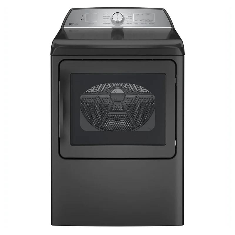 GE Profile - 7.4 cu. Ft Electric Dryer in Grey - PTD60EBMRDG Grey
