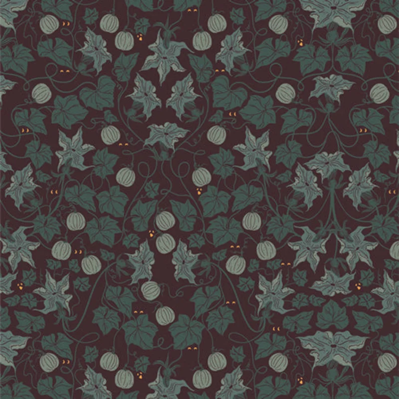 GHOSTLY & HAUNTED: Secret Gaze (1/4 Yard)
