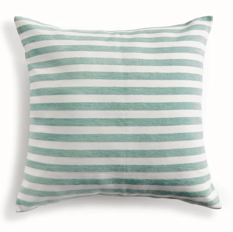 Gideon Square Indoor/Outdoor Pillow, Seafoam, 24" x 24"