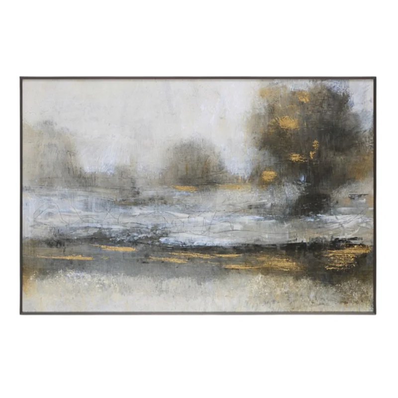 Gilt Landscape Framed Print, 48"W x 32"H
