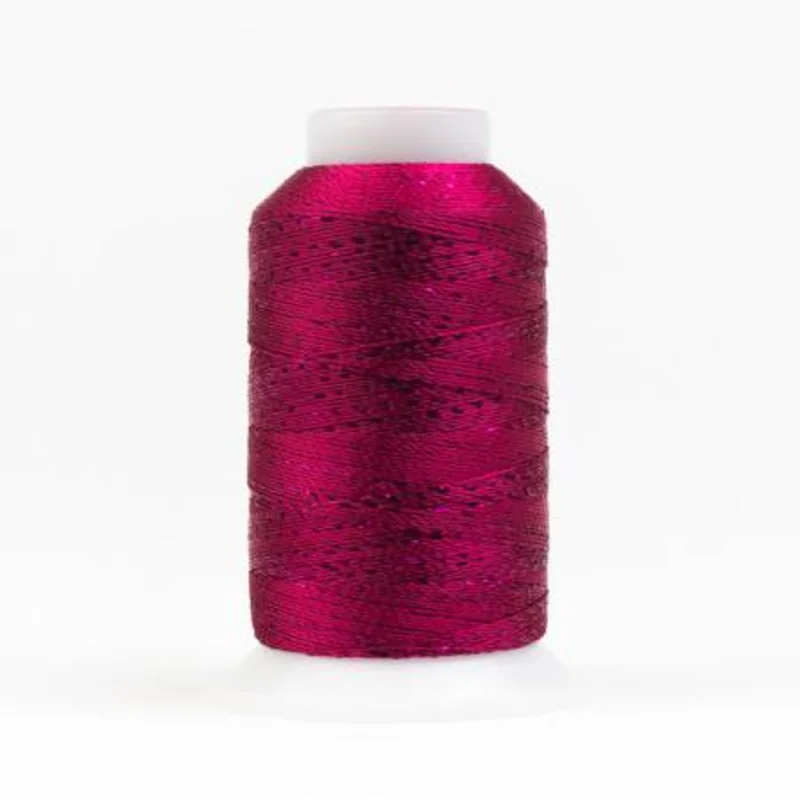 GLAMORE: 12wt Rayon Metallic 300yds-Boysenberry 45
