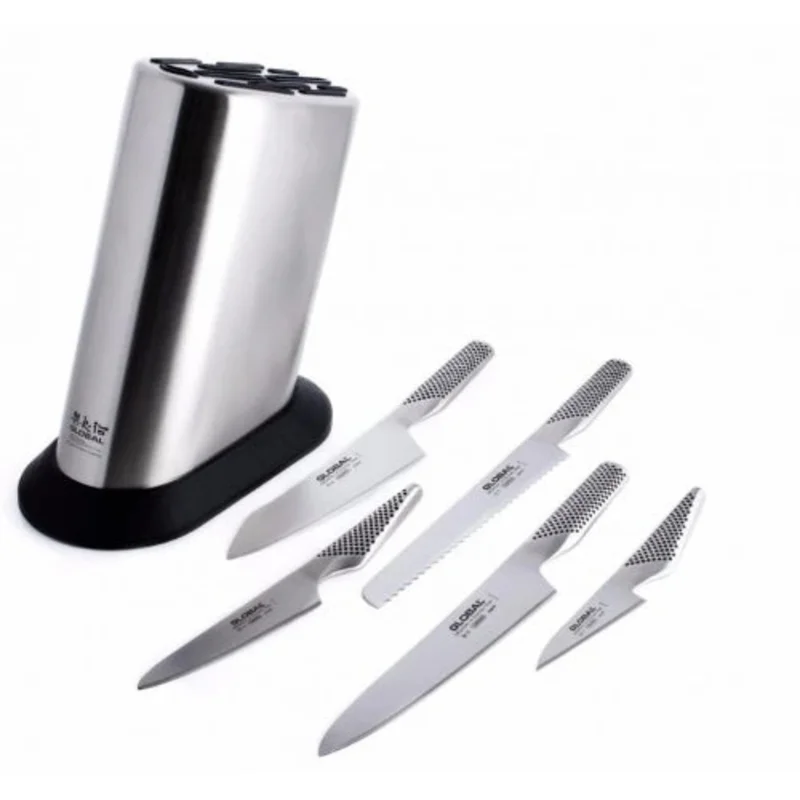 Global 6pc. Knife Block Set